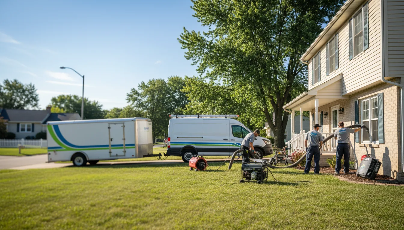 Flooded Basement Restoration And Cleanup With Repair in Hogeland, MT near me
